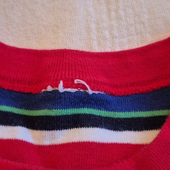 Hanna Andersson boys size 160 or 14 short sleeve pajama top tag cut out - Picture 3 of 4